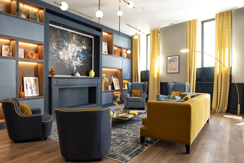 Un impianto elettrico con design AVE al Nemi Hotel di Milano