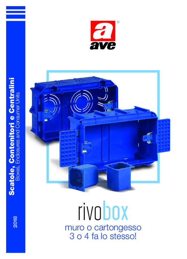 RIVOBOX muro o cartongesso 3 o 4 fa lo stesso!