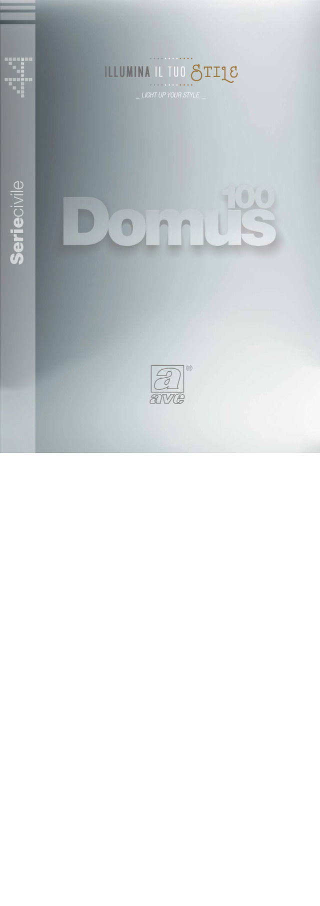 Poster Domus 100 – Illumina il tuo stile