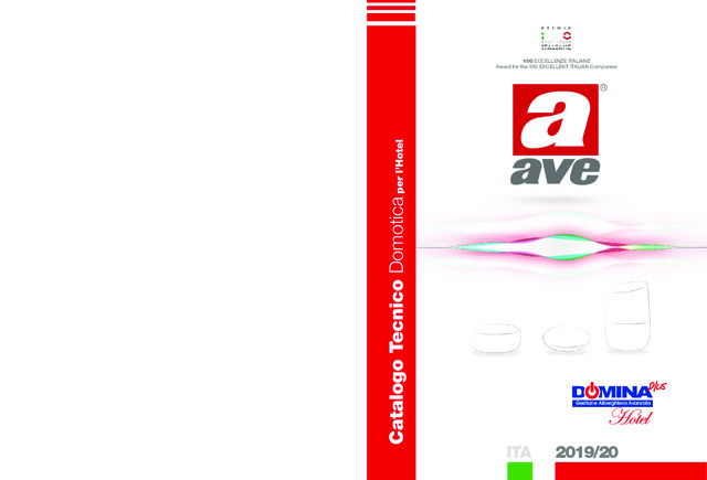 Catalogo Tecnico Domotica per l'hotel - DOMINA 2019/20: