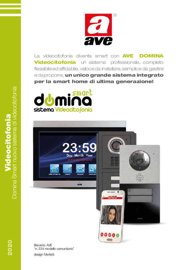 AVE DOMINA Videocitofonia