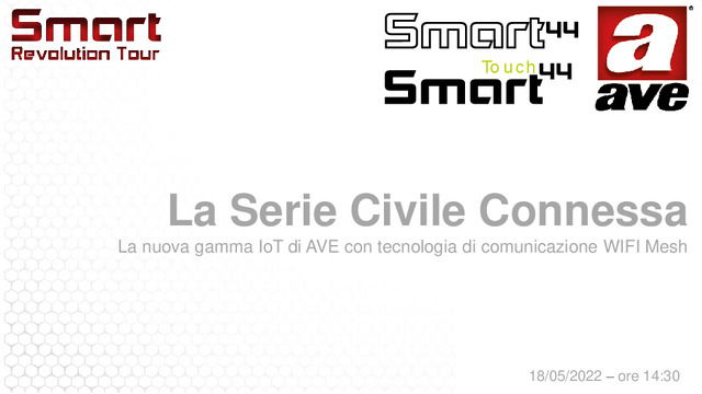Presentazione del webinar "La serie civile connessa "