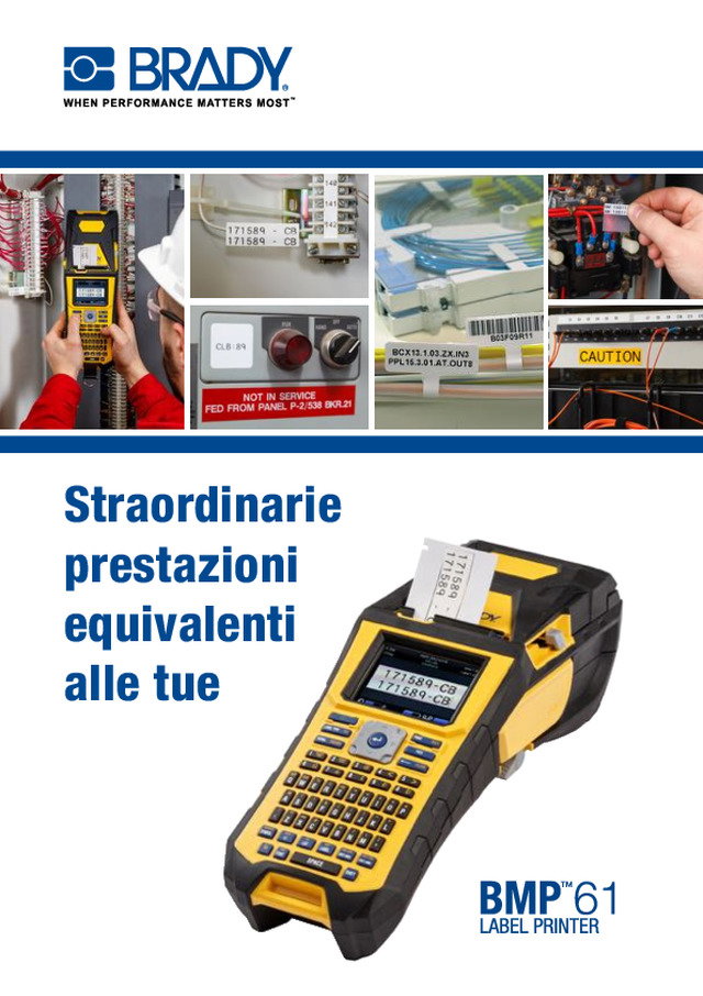 Stampante per etichette BMP™61