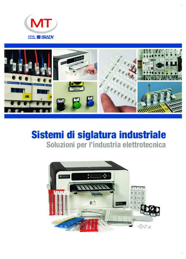 Sistemi di siglatura industriale: soluzioni per l’industria elettrotecnica
