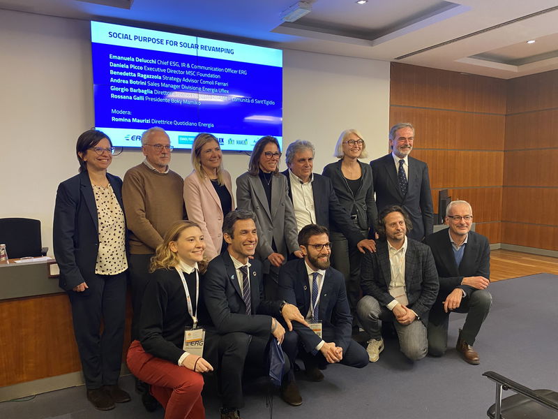 COMOLI FERRARI A SUPPORTO DEL PROGETTO ERG