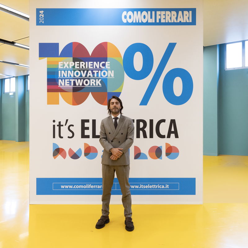 “100% SOLUTION”  COMOLI FERRARI presenta it’s ELETTRICA 2024