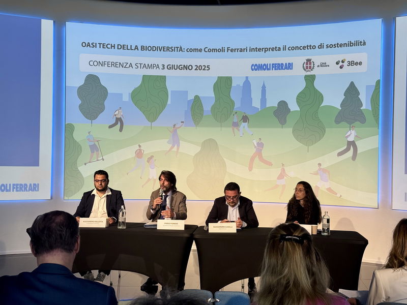 Oasi tech della biodiversità: come Comoli Ferrari interpreta il concetto di sostenibilità