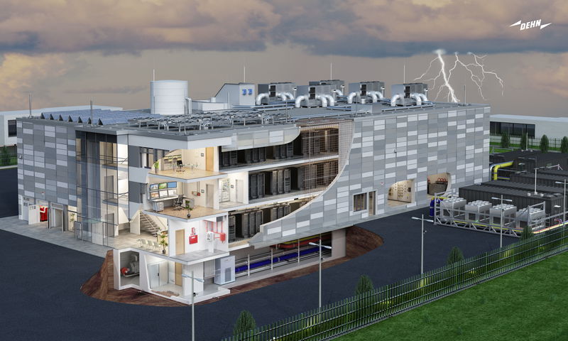 DATA CENTER: Sistema di protezione da fulmine e sovratensione