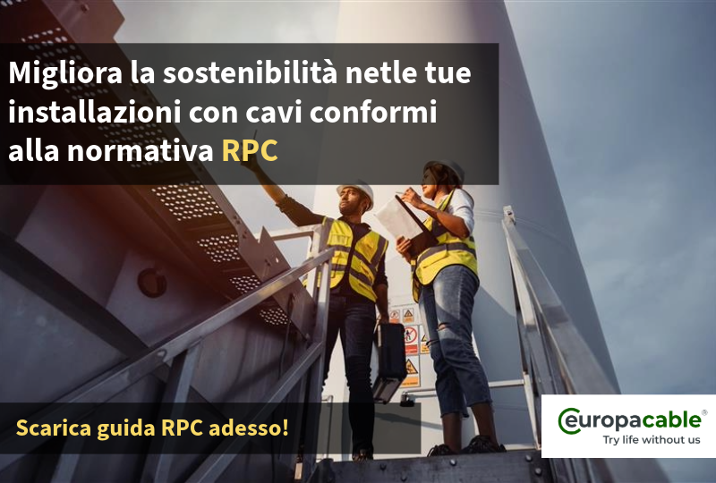 Come il regolamento sui prodotti da costruzione (RPC) può aiutare gli elettricisti ad aumentare la sostenibilità nell'uso dei cavi