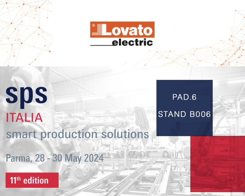 LOVATO ELECTRIC presenta le ultime novità di prodotto ad SPS Parma 2024