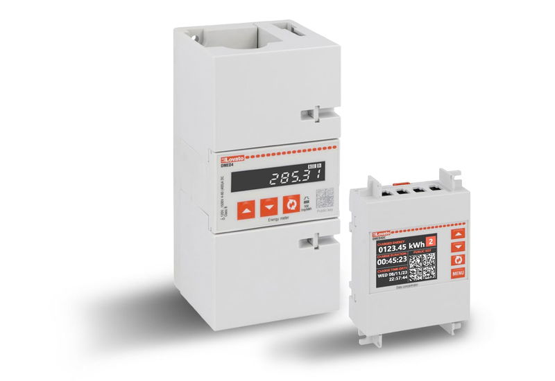 Lovato Electric lancia i nuovi contatori di energia in corrente continua DMED4 per stazioni di ricarica veicoli elettrici