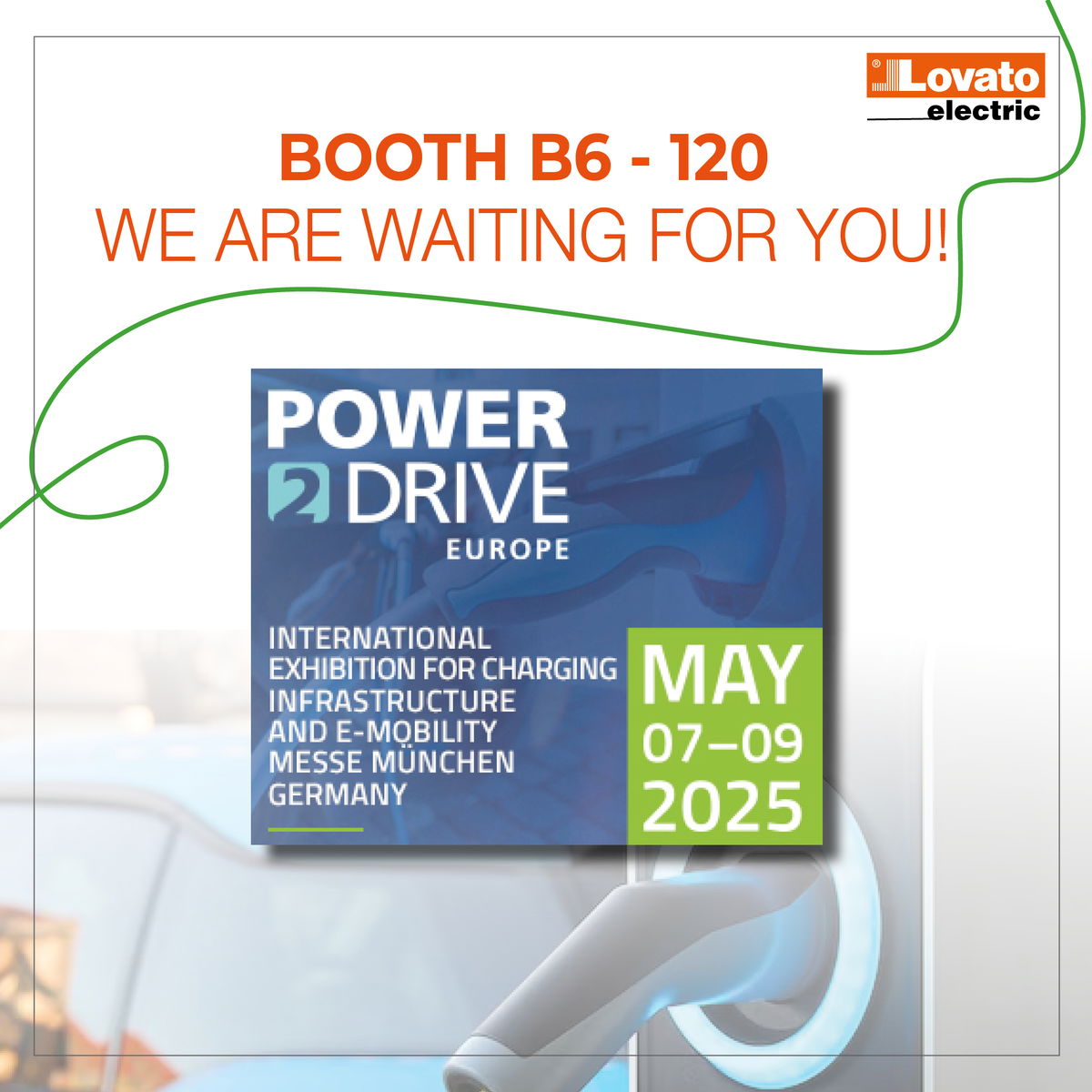 Mobilità elettrica: LOVATO Electric presenta le ultime novità alla fiera Power2Drive di Monaco