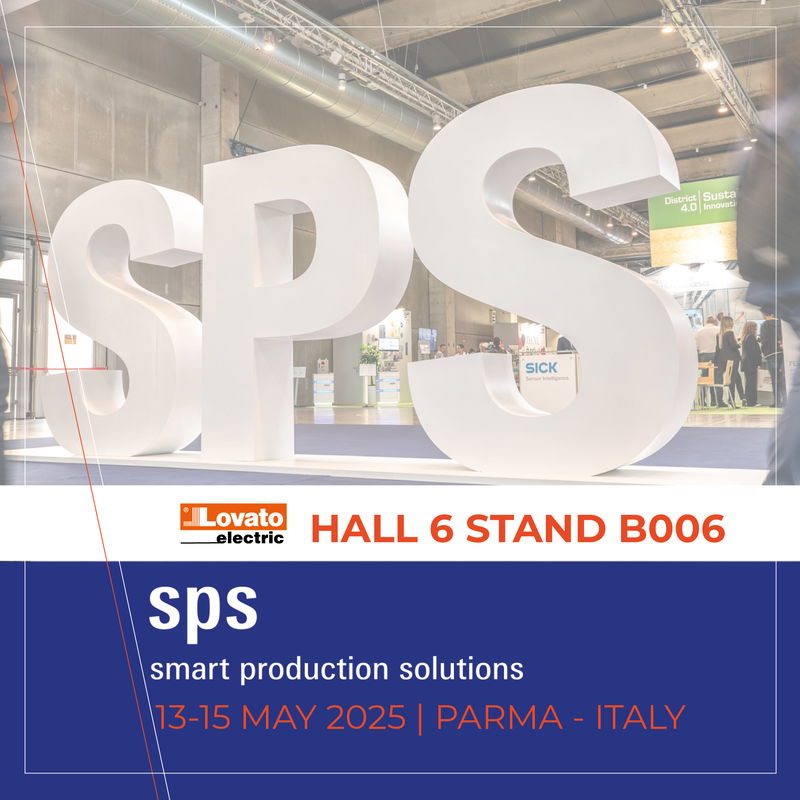 LOVATO ELECTRIC presenta le ultime novità di prodotto ad SPS Parma 2025