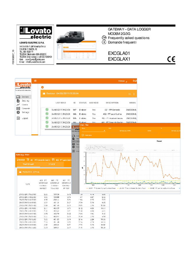 GATEWAY DATA LOGGER MODEM 2G/3G - Domande frequenti
