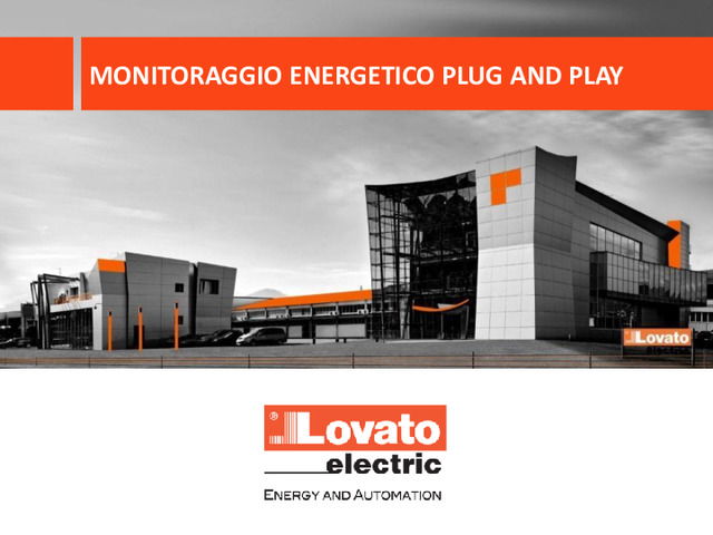 Presentazione webinar "Synergy: soluzione plug&play per il monitoraggio energetico industriale "