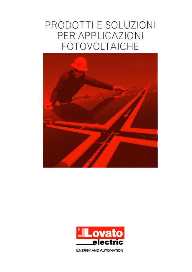 Prodotti e soluzioni per applicazioni fotovoltaiche