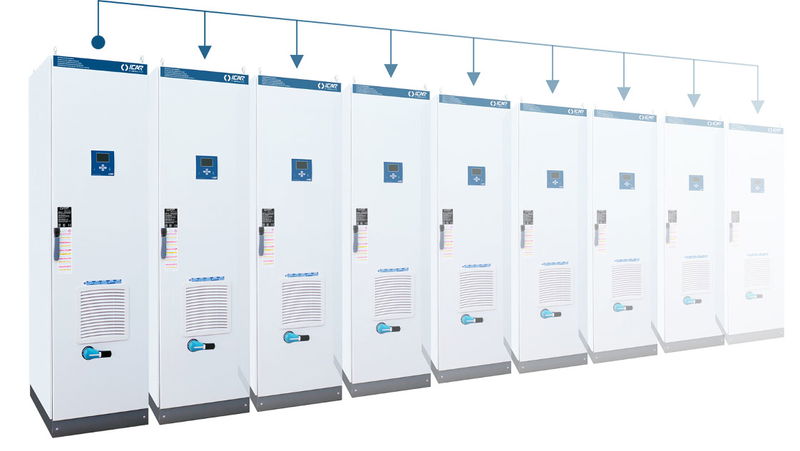 La funzionalità master-slave dei rifasatori MULTImatic: modularità e flessibilità di utilizzo