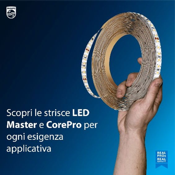 Scopri le strisce LED Master e CorePro di Philips!