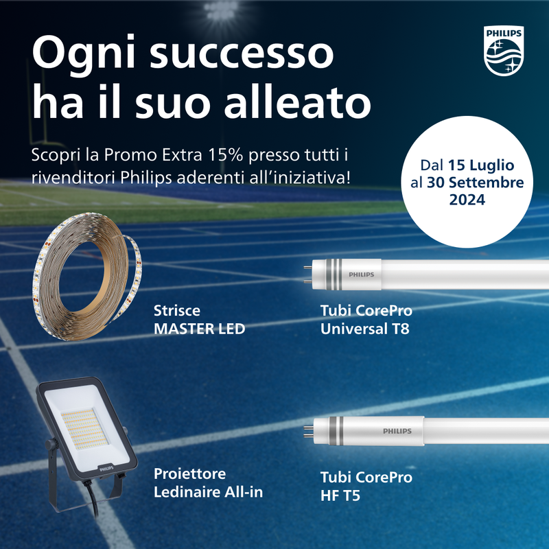Scopri la promozione Philips Extra 15%