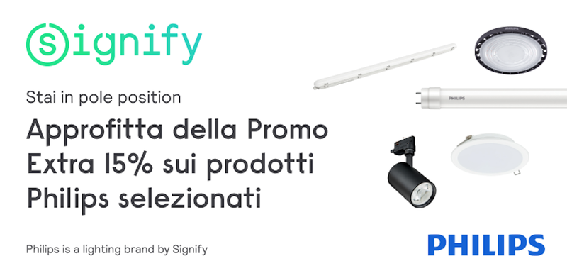 Approfitta della Promo Extra 15% sui prodotti Philips selezionati