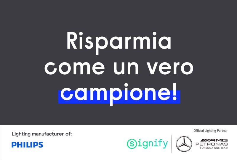 Approfitta della Promo Extra 15% sui Tubi EcoFit Philips di Signify