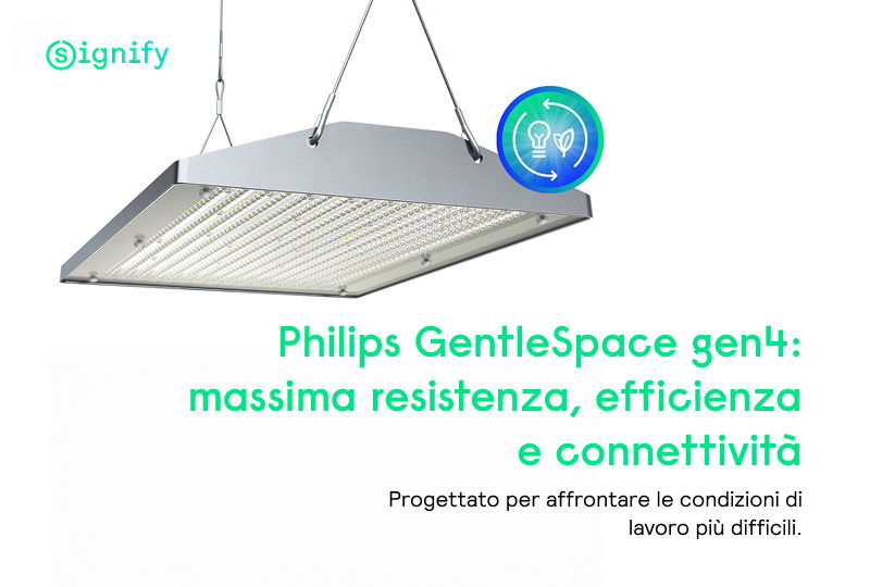 Signify lancia il nuovo Philips GentleSpace gen4