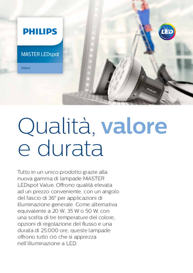Philips MASTER LEDspot Value