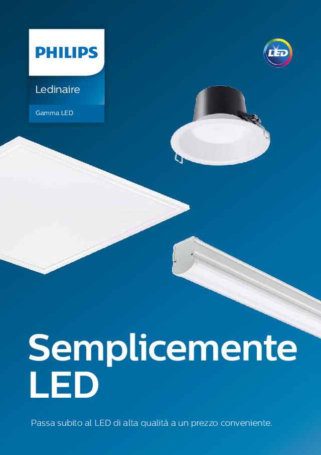 Apparecchi di illuminazione LED Ledinaire Philips