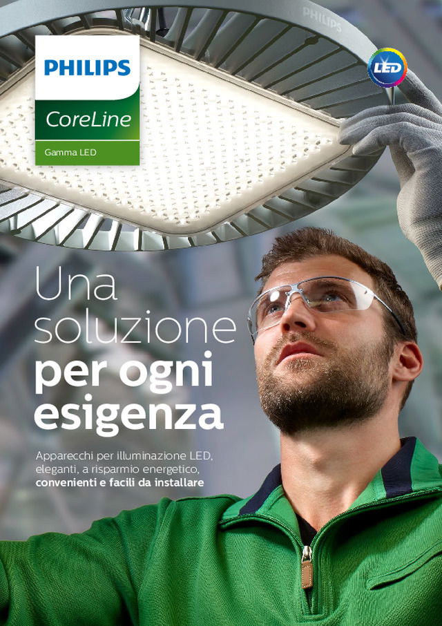 CoreLine: la gamma completa di soluzioni di illuminazione LED