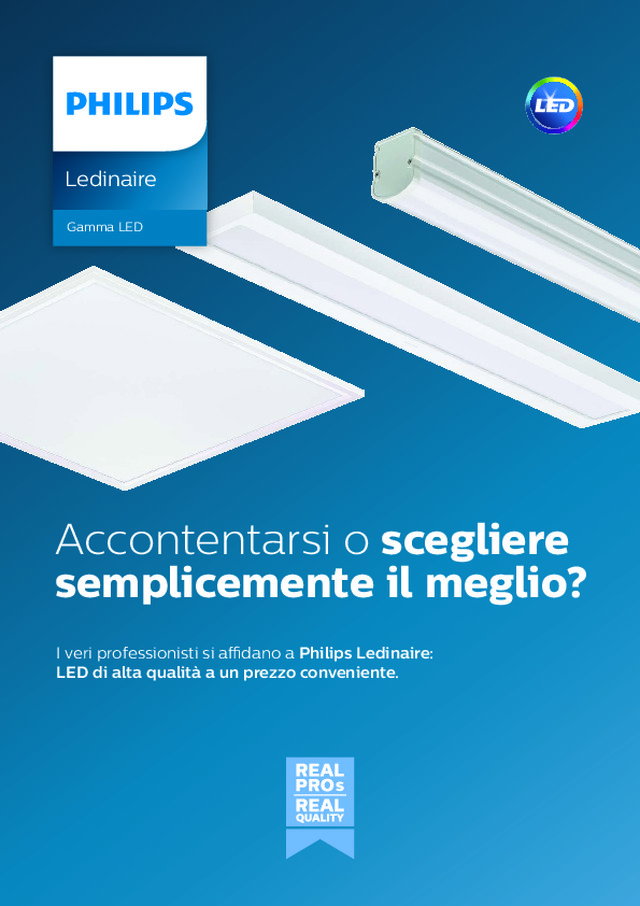 Philips Ledinaire: LED di alta qualità a un prezzo conveniente