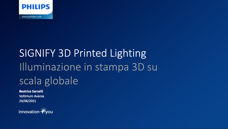 3D Printing: un nuovo approccio al prodotto dell’illuminazione