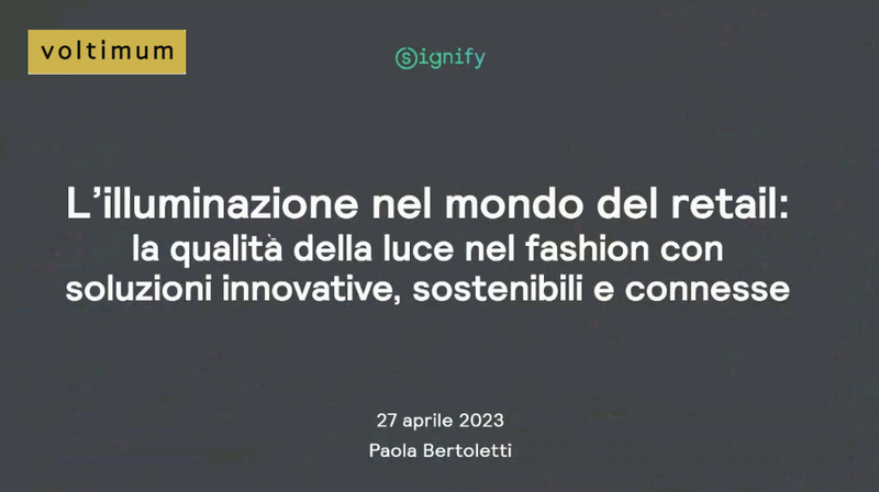 L’illuminazione nel mondo retail: la qualità della luce nel fashion con soluzioni innovative, sostenibili e connesse
