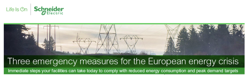 Per affrontare la crisi energetica