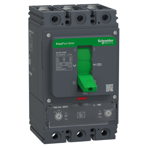 Schneider Electric presenta EasyPact Solar MCCB interruttori scatolati di nuova generazione per il settore rinnovabili