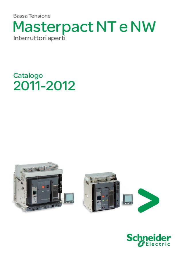 Masterpact NT e NW - Interruttori aperti