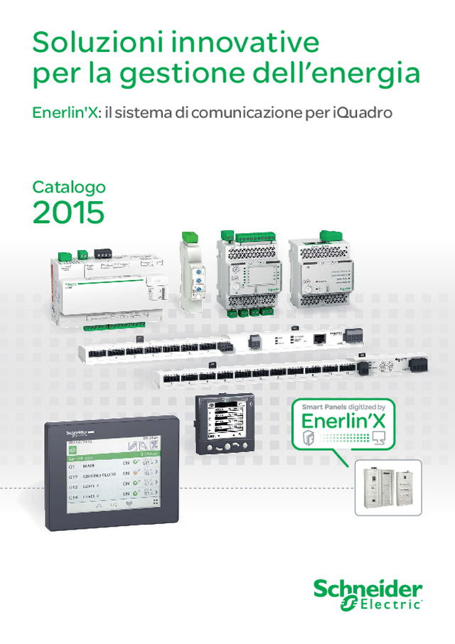 Soluzione per la gestione dell'energia - iQuadro