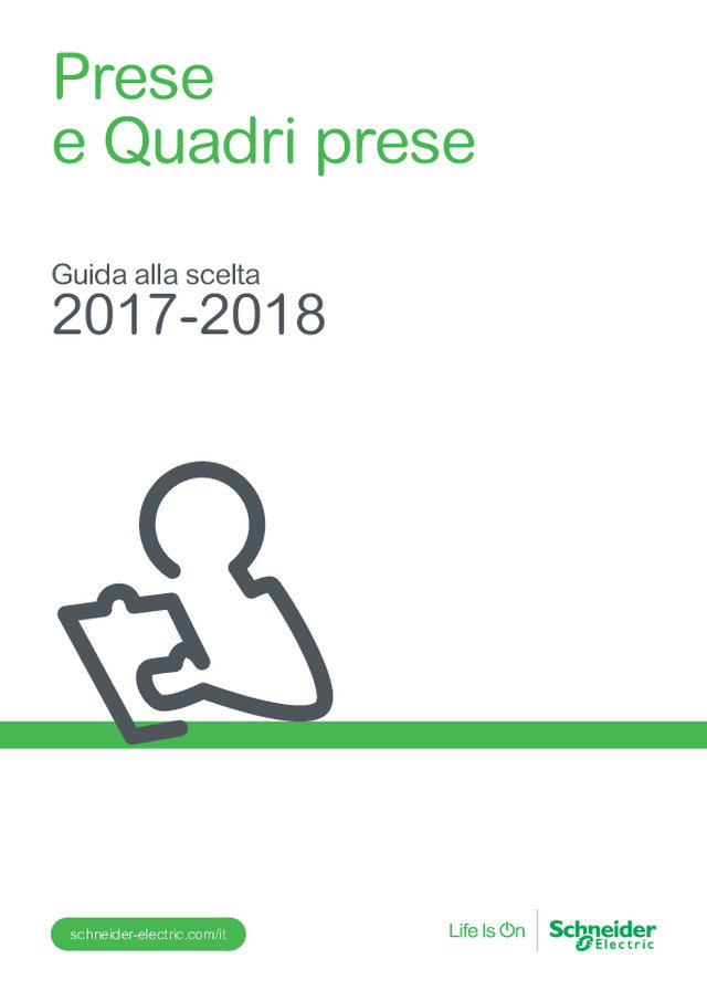 Guida alla scelta di Prese e Quadri Prese