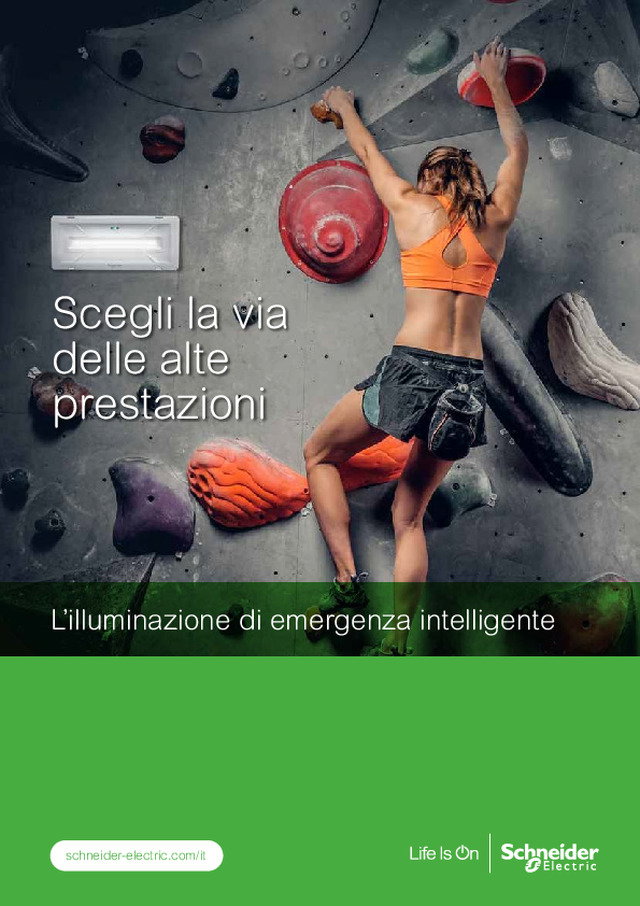 L’illuminazione di emergenza intelligente