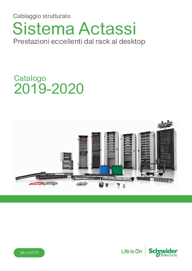 Cablaggio strutturato Sistema Actassi 2019/20