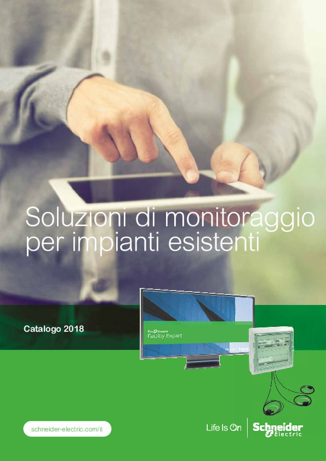 Soluzioni di monitoraggio per impianti esistenti