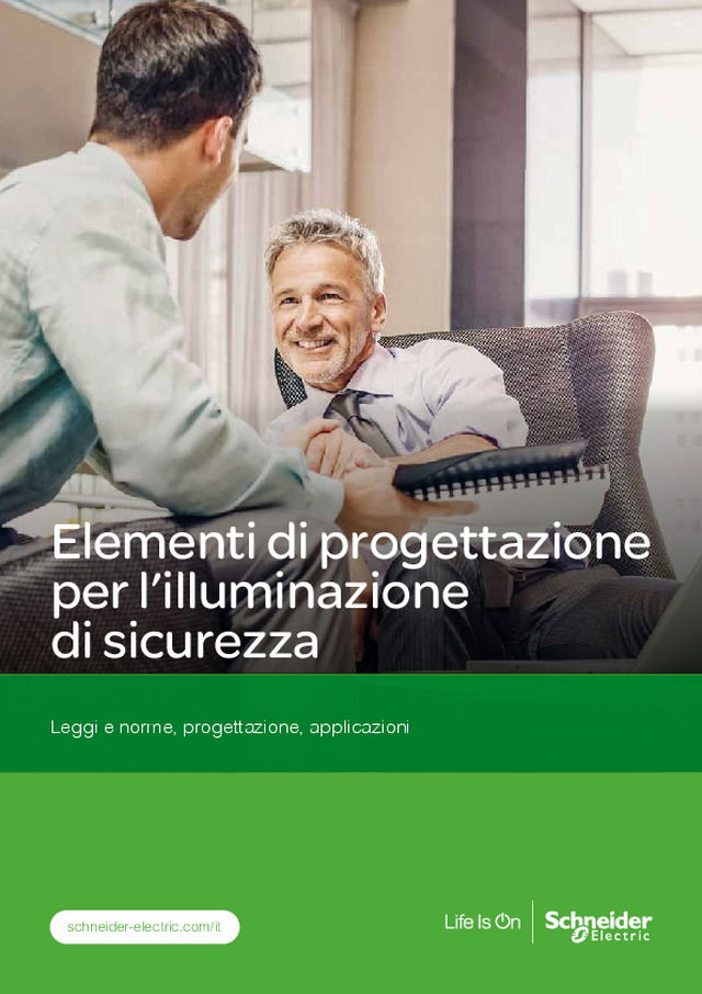 Guida Tecnica Elementi di progettazione per l'illuminazione di emergenza