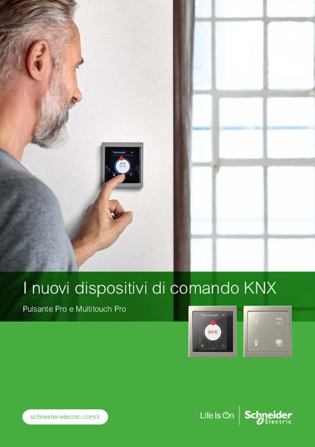 I nuovi dispositivi di comando KNX
