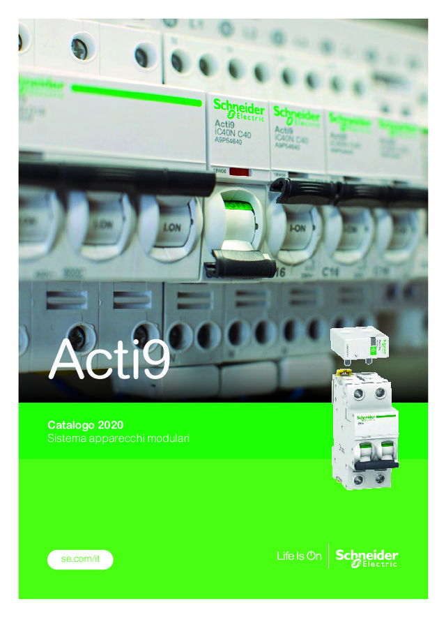 Catalogo 2020 - Sistema apparecchi modulari Acti9