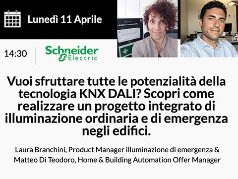 Vuoi sfruttare tutte le potenzialità della tecnologia KNX DALI? Scopri come realizzare un progetto integrato di illuminazione ordinaria e di emergenza negli edifici.