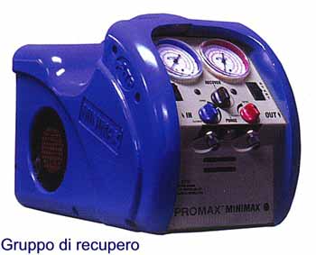 Sistemi di recupero del gas refrigerante R22 e R407C