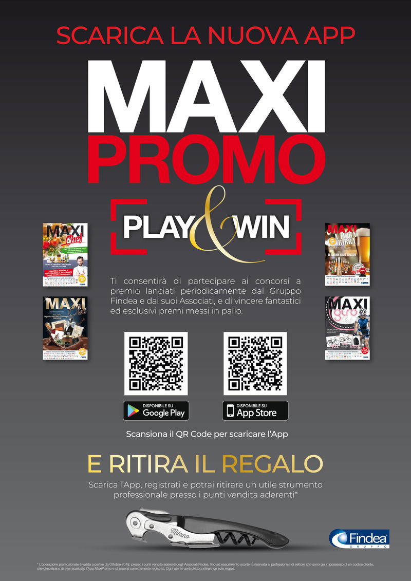 La nuova App Maxi Promo per partecipare ai concorsi a premi