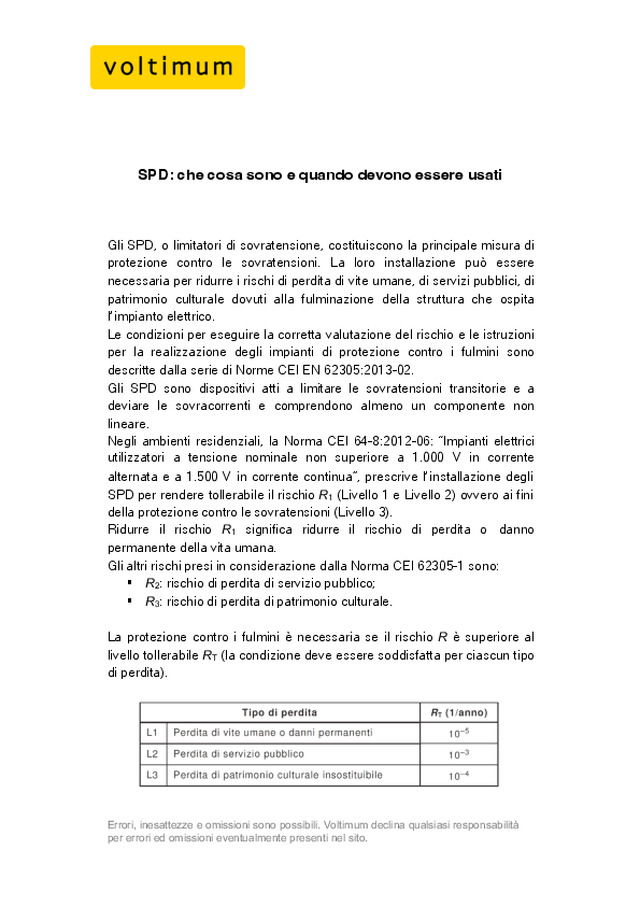SPD: che cosa sono e quando devono essere usati