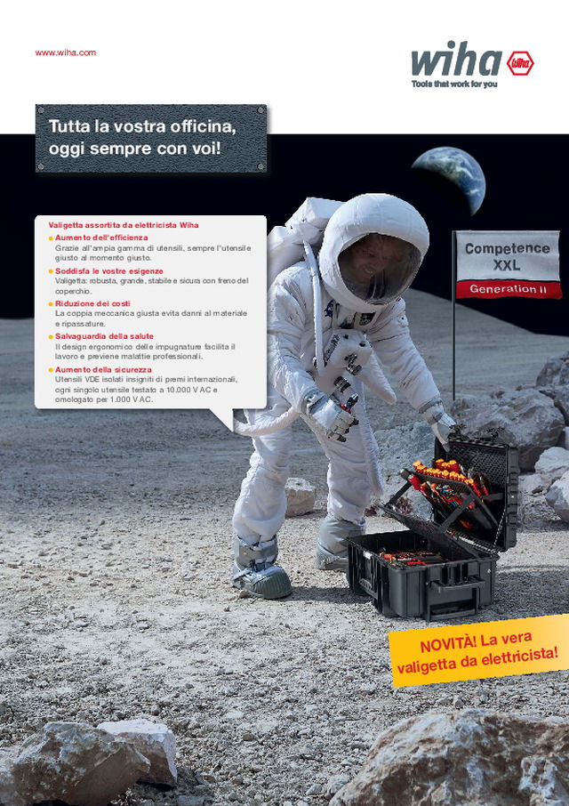 La vera valigetta da elettricista di WIHA