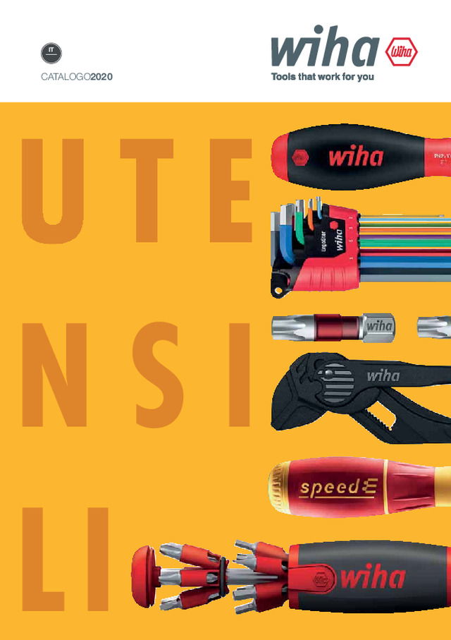 Utensili Wiha - Catalogo 2020