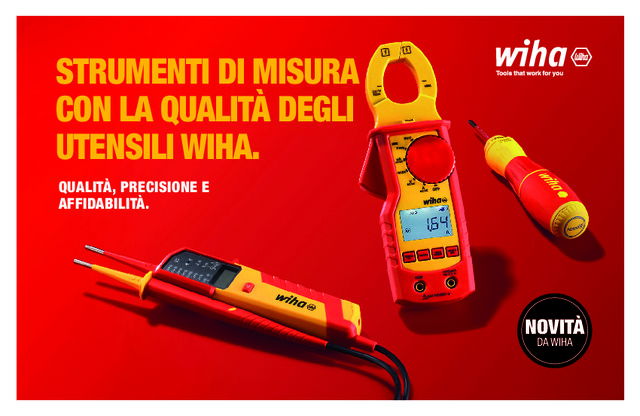 Strumenti di misura con la qualita' degli utensili Wiha